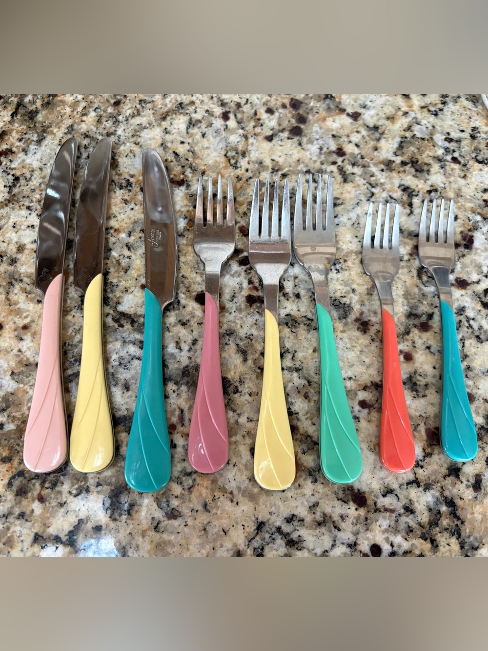 Fiestaware Vintage Flatware - 8 pieces